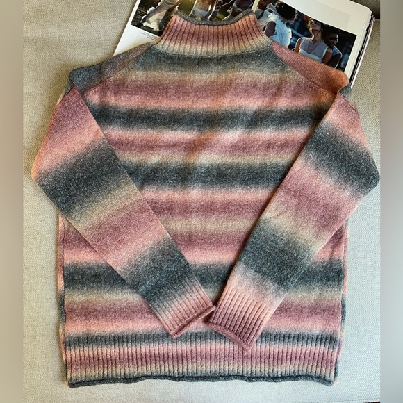 New Evereve Rudy Spacedye Pullover Sweater Size S - Picture 10 of 11